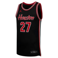 #27 Black Houston Cougars Replica Basketball Jersey