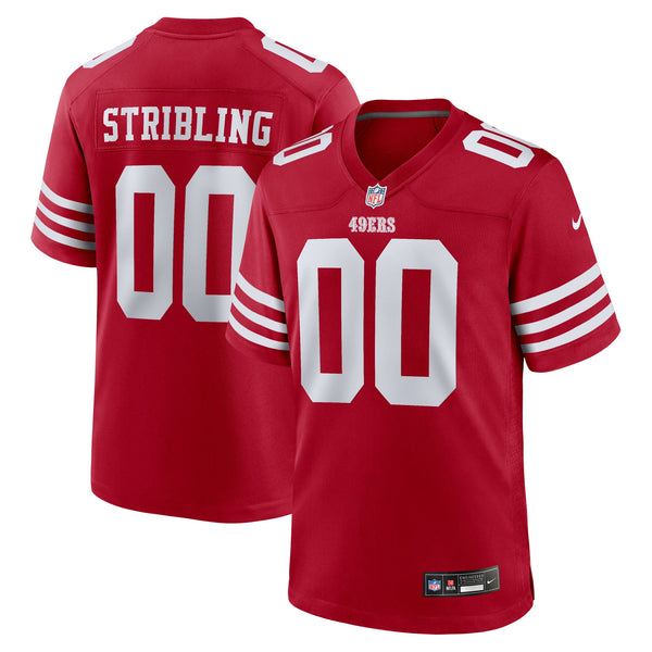 San Francisco 49ers De'Zhaun Stribling Scarlet Game Jersey