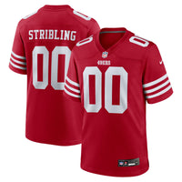 San Francisco 49ers De'Zhaun Stribling Scarlet Game Jersey