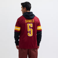 Washington Commanders Jayden Daniels Burgundy Limited Jersey
