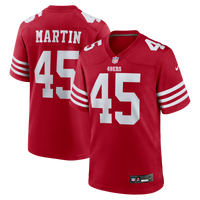 San Francisco 49ers Nick Martin Scarlet Team Game Jersey