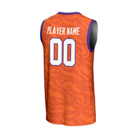 Clemson Tigers NIL Pick-A-Player Basketball Lightweight Jersey - Orange
