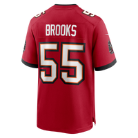 Tampa Bay Buccaneers Derrick Brooks Red Game Retired Player Jersey
