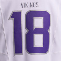 Minnesota Vikings Justin Jefferson White Alternate Elite Player Jersey