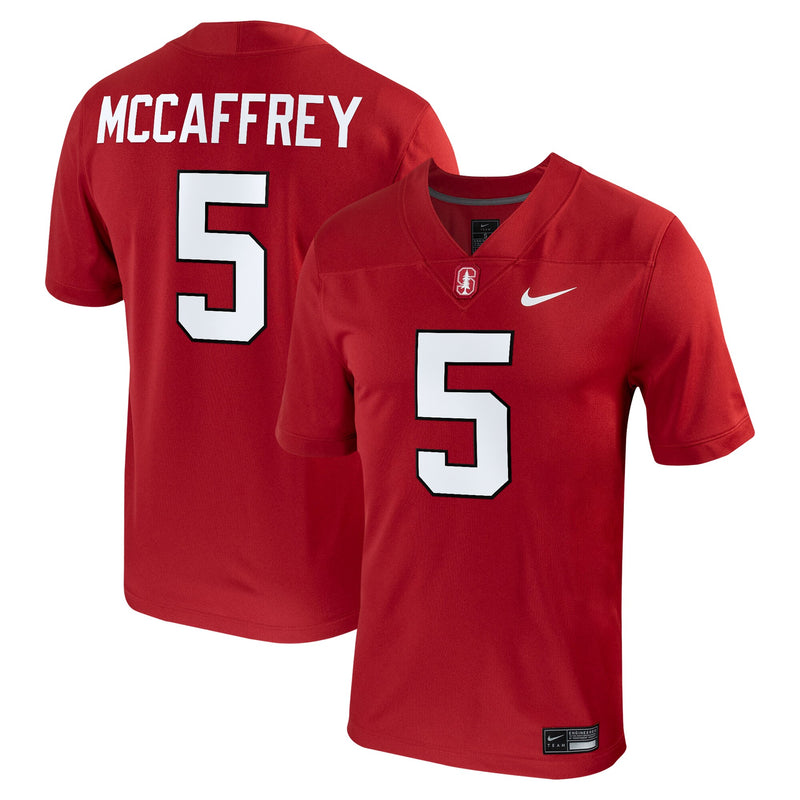 Christian McCaffrey Cardinal Stanford Cardinal Player Game Jersey