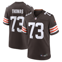 Cleveland Browns Joe Thomas Brown Retired Game Player Jersey