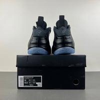Low Top Sneakers, Black Blue Colorway, Lace Up Design, Casual Gift for Sneaker Fans