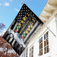 Muscle Car Drag Racing House Flag, Drag Racing Christmas Tree Lights House Flag, Hot Rod Motorsport Garden Flag, Car Enthusiast Yard Flag