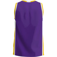 Western Illinois Leathernecks Lightweight Basketball Jersey - Purple
