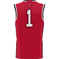 #1 San Diego State Aztecs Lightweight Basketball Jersey - Scarlet