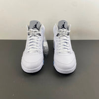 Low Top Sneakers, White Silver Colorway, Lace Up Design, Casual Gift for Sneaker Fans