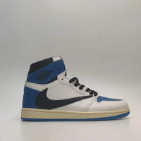 Sneakers, Cream Navy Colorway, Reverse Hook Design, Lace Up Design, Casual Gift for Sneaker Fans