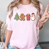 Adorable Holiday Cookie Graphic Shirt, Christmas Gingerbread T-Shirt, Festive Gingerbread Man Tee, Winter Holiday Baking Shirt, Xmas Present