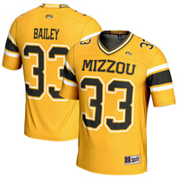 Chad Bailey Missouri Tigers NIL Player Football Jersey - Gold