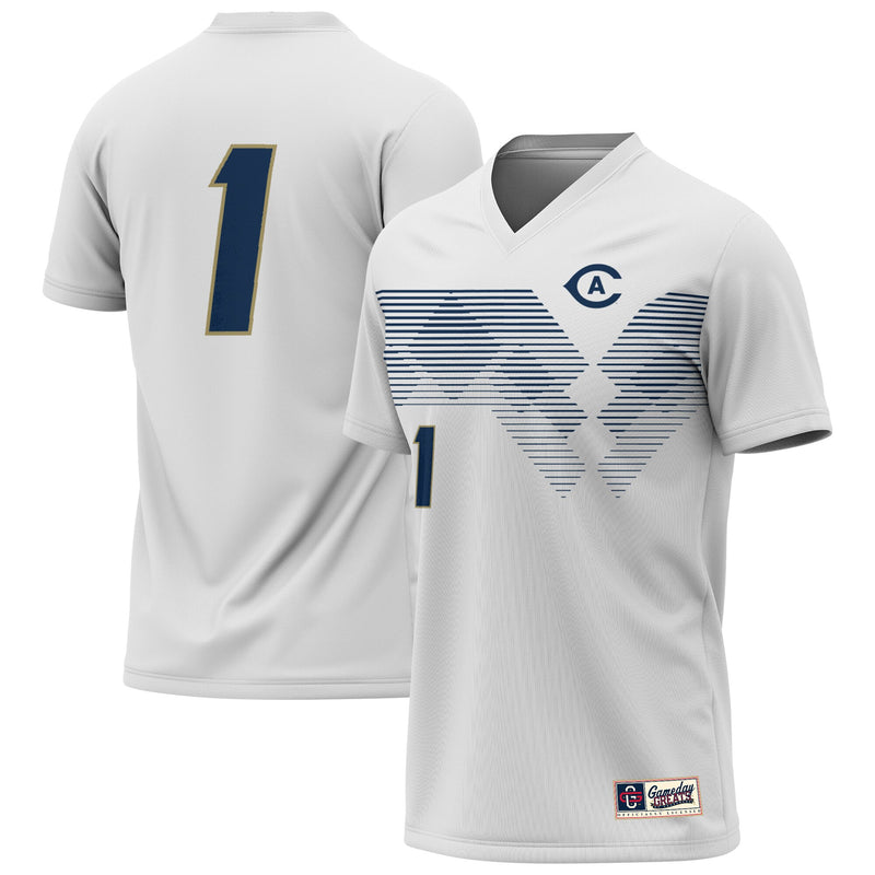 UC Davis Aggies Lightweight Collegiate Soccer Fashion Jersey - White