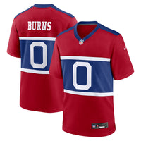 New York Giants Brian Burns Century Red Alternate Game Jersey