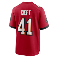 Tampa Bay Buccaneers Ko Kieft Red Game Player Jersey