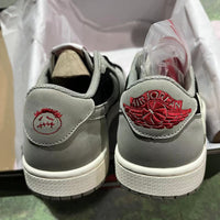 Low Top Sneakers, Gray Colorway, Reverse Hook Design, Lace Up Design, Casual Gift for Sneaker Fans