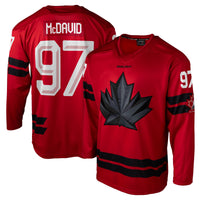 Hockey Canada Connor McDavid Red 2026 Semi Pro Jersey