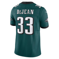 Philadelphia Eagles Cooper DeJean Midnight Green Team Limited Jersey