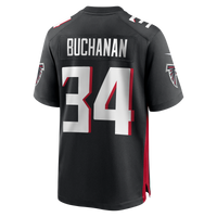 Atlanta Falcons Ray Buchanan Black Game Retired Player Jersey