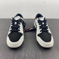 Low Top Sneakers, Cream Navy Colorway, Lace Up Design, Casual Gift for Sneaker Fans