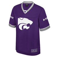 Kansas State Wildcats Nothing But The Hits Football Jersey - Purple