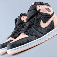 Sneakers, Black Peach Colorway, Lace Up Design, Casual Gift for Sneaker Fans