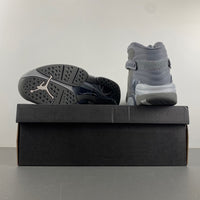 Retro Low Top Sneakers, Gray Colorway, Suede Footwear, Lace Up Design, Casual Gift for Sneaker Fans