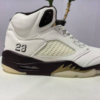 High Top Sneakers, Gold Colorway, Lace Up Design, Casual Gift for Sneaker Fans