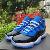 Sneakers, Blue Black Colorway, Lace Up Design, Casual Gift for Sneaker Fans