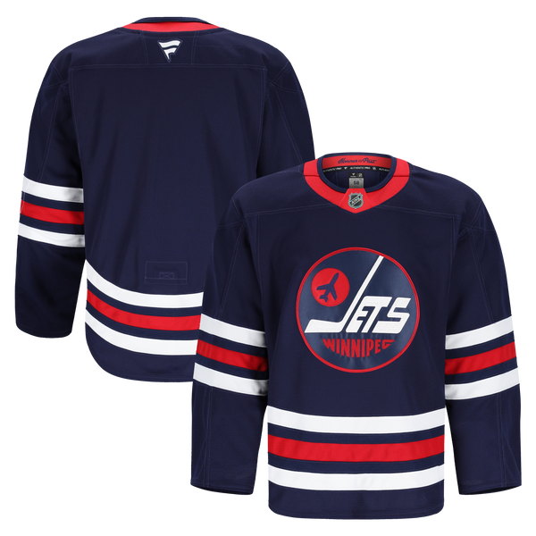 Winnipeg Jets Navy Alternate Authentic Pro Jersey