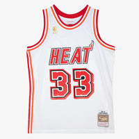 Miami Heat Alonzo Mourning 1996 Authentic Jersey - White