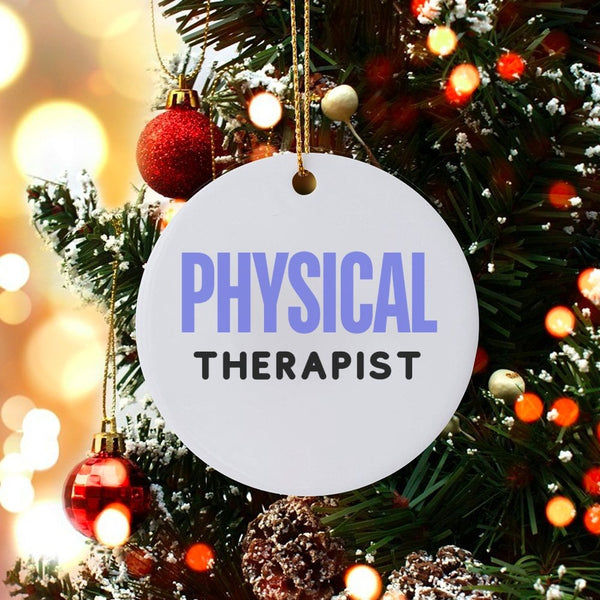 PT Medical Professional Christmas Ornament, Physical Therapist Ceramic Ornament, Physical Therapy Tree Ornament, PT Graduatio
