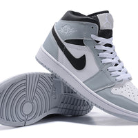 Sneakers, White Black Gray Colorway, Lace Up Design, Casual Gift for Sneaker Fans