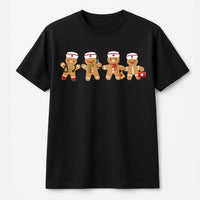 Gingerbread Medic Shirt, Christmas Nurse T-Shirt, Adorable Nursing Holiday Tee, Medical Staff Christmas Shirt, Present for Nursing Students