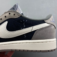 Low Top Sneakers, White Black Gray Colorway, Leather Footwear, Reverse Hook Design, Lace Up Design, Casual Gift for Sneaker Fans