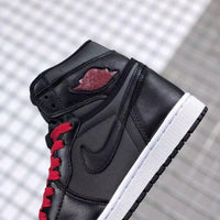 Sneakers, Black Red Colorway, Lace Up Design, Casual Gift for Sneaker Fans