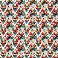 Vintage Jazz Christmas Wrapping Paper, Saxophone Santa Gift Wrap, Musician Holiday Gift Wrap, Retro Santa Present Paper, Music Lover Gift Wrap