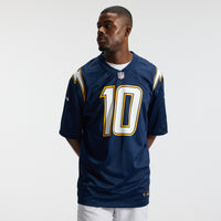 Los Angeles Chargers Justin Herbert Navy Alternate Super Chargers Game Player Jersey