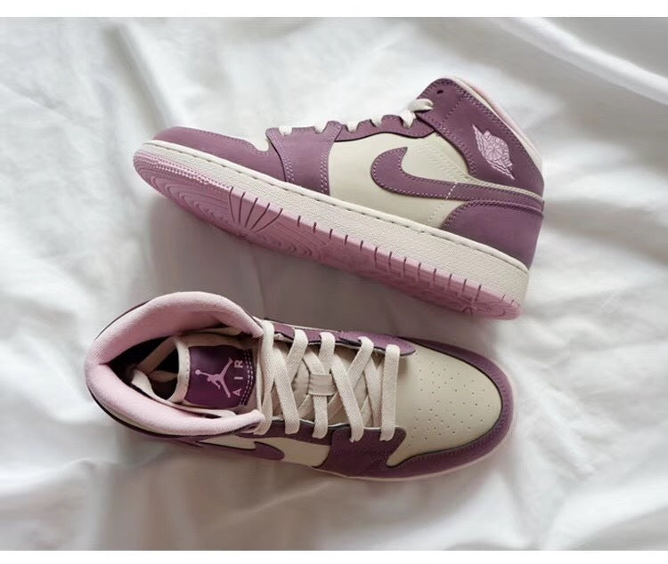 Low Top Sneakers, Purple Pink Colorway, Lace Up Design, Casual Gift for Sneaker Fans