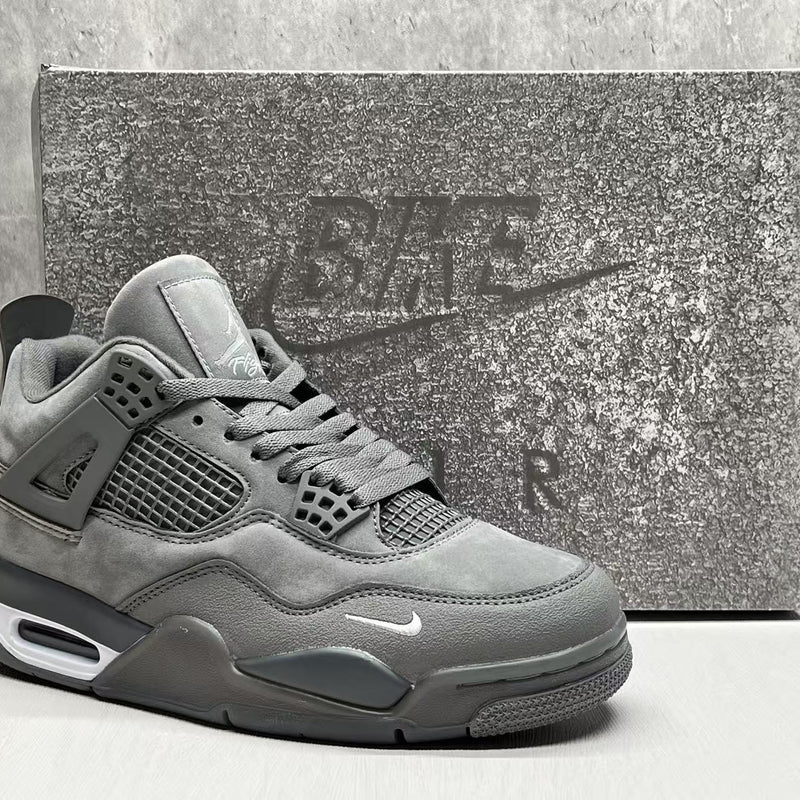 Mid Top Sneakers, Gray Colorway, Lace Up Design, Casual Gift for Sneaker Fans