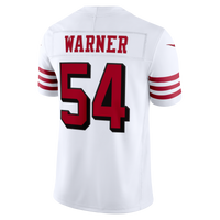 San Francisco 49ers Fred Warner White Alternate Stitched Limited Jersey