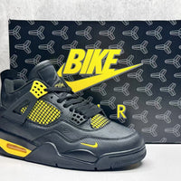 Mid Top Sneakers, Gray Yellow Colorway, Lace Up Design, Casual Gift for Sneaker Fans
