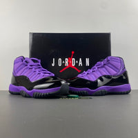 Retro High Top Sneakers, Black Purple Colorway, Leather Footwear, Lace Up Design, Casual Gift for Sneaker Fans