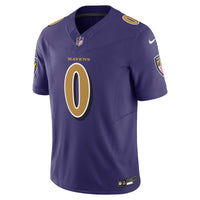 Baltimore Ravens Roquan Smith Purple Alternate 2 Limited Jersey