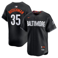 Baltimore Orioles Adley Rutschman Black City Connect Limited Player Jersey