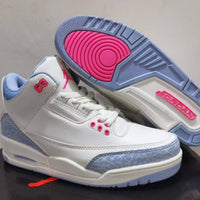 Low Top Sneakers, White Gray Pink Colorway, Lace Up Design, Casual Gift for Sneaker Fans