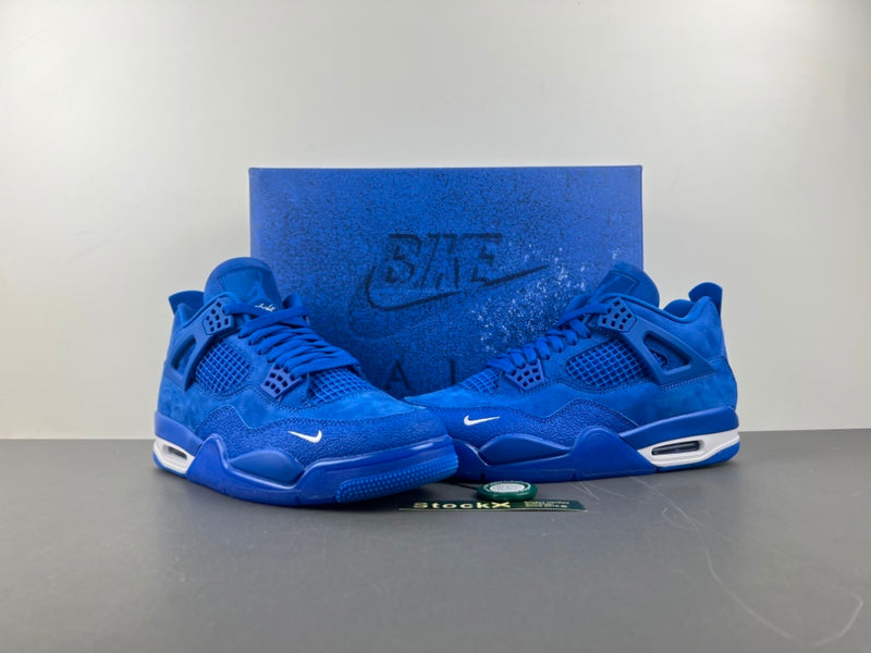 Low Top Sneakers, Blue Colorway, Lace Up Design, Casual Gift for Sneaker Fans