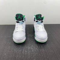 Low Top Sneakers, White Green Colorway, Leather Footwear, Lace Up Design, Casual Gift for Sneaker Fans